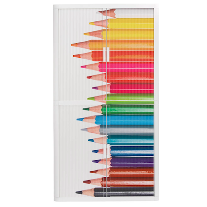 Artikelbild 3 für PAPERFLOW easyOffice Rollladenschrank Stifte ohne Fachböden 110,0 x 41,5 x 204,0 cm, Artikelnummer 132896