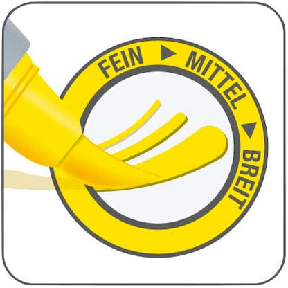 Artikelbild 3 für BIC Highlighter Flex Textmarker gelb, 1 St., Artikelnummer 856240