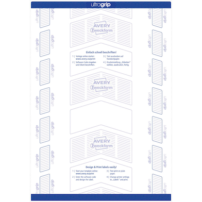 Artikelbild 6 für 100 AVERY Zweckform Versandetiketten L7167-100 weiß 199,6 x 289,1 mm, Artikelnummer 358051
