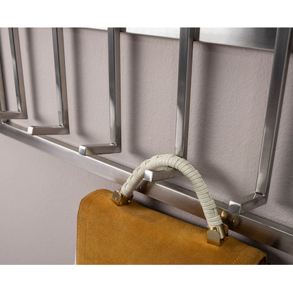 Artikelbild 4 für WOHNLING Wandgarderobe WL6.442 silber Metall 10 Haken 60,0 x 100,0 cm, Artikelnummer 908844