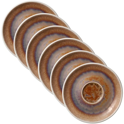 Artikelbild 23 für 6 HEART & SOUL Untertassen Perfect Match Oyster braun 12,0 cm, Artikelnummer 106797