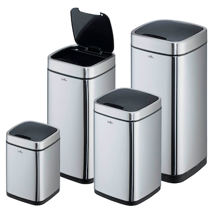 Artikelbild 11 für DURABLE No Touch Mülleimer 21,0 l edelstahl, Artikelnummer 299638