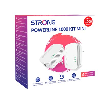 Artikelbild 6 für STRONG 1000 Mini KIT Powerline-Adapter-Set, Artikelnummer 583498
