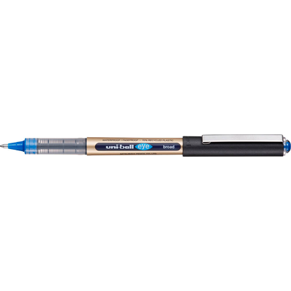 Artikelbild 4 für uni-ball eye broad UB-150-10E Tintenroller gold 0,6 mm, Schreibfarbe: blau, 1 St., Artikelnummer 749594