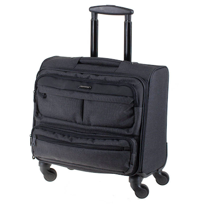 Artikelbild 10 für LIGHTPAK Laptop-Trolley RONNEY Kunstfaser schwarz 44,5 x 24,5 x 44,0 cm, Artikelnummer 934260