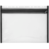 Artikelbild 1 für VELOFLEX Reißverschlussbeutel VELOBAG® transparent/schwarz 0,3 mm, 1 St., Artikelnummer 474767