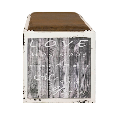 Artikelbild 3 für HAKU Möbel Schuhbank 30906 vintage Holz 72,0 cm, Artikelnummer 558381