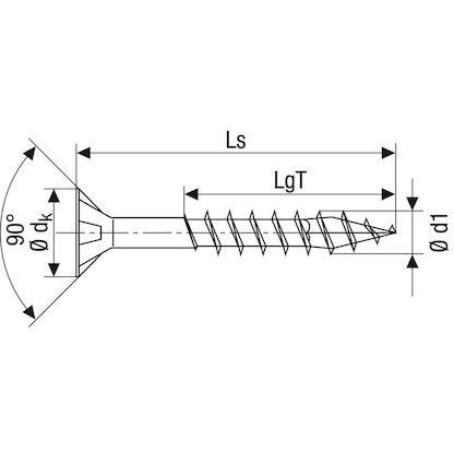 Artikelbild 6 für SPAX® Universalschrauben T30 Senkkopf WIROX 0191010601005 6 mm x 100 mm, 100 St., Artikelnummer 395622