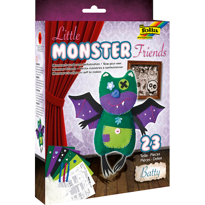 Artikelbild 23 für folia Nähset Monster Friends Batty mehrfarbig, Artikelnummer 719177