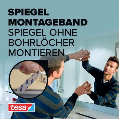 Artikelbild 11 für tesa Montageband POWERBOND 55732 doppelseitiges Klebeband 19,0 mm x 1,5 m, 1 Rolle, Artikelnummer 728037
