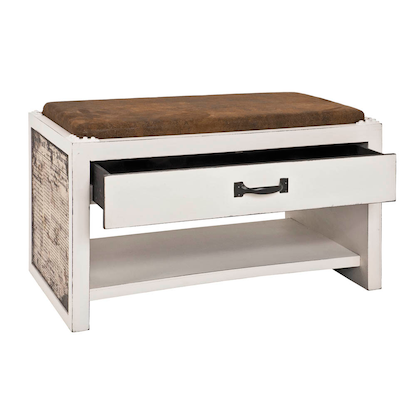 Artikelbild 21 für HAKU Möbel Schuhbank 30905 vintage Holz 72,0 cm, Artikelnummer 558553