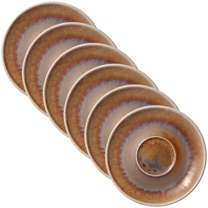 Artikelbild 3 für 6 HEART & SOUL Untertassen Perfect Match Oyster braun 16,0 cm, Artikelnummer 107039