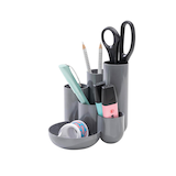 Artikelbild 1 für HAN Schreibtisch-Organizer CAMPUS dunkelgrau Polystyrol 6 Fächer 13,1 x 15,4 x 13,7 cm, Artikelnummer 372559