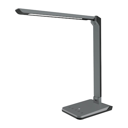 Artikelbild für Hansa Lumina Schreibtischlampe metallgrau 9 W, Artikelnummer 496079