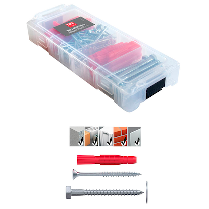 Artikelbild 9 für TOX L-BOXX Micro Allround TRI 6/10 094901803 Dübel- und Schrauben-Sortiment, 130-teilig, Artikelnummer 560761