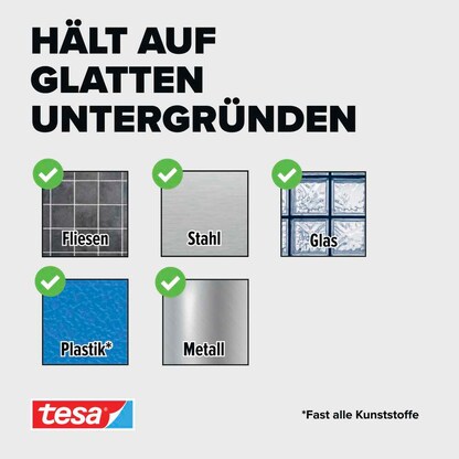 Artikelbild 12 für tesa Montageband POWERBOND 55732 doppelseitiges Klebeband 19,0 mm x 1,5 m, 1 Rolle, Artikelnummer 728037