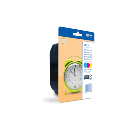 Artikelbild 2 für brother LC-125XLC/M/Y cyan, magenta, gelb Druckerpatronen, 3er-Set, Artikelnummer 889469