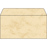 Artikelbild 1 für 50 SIGEL Motivbriefumschläge Marmor DIN lang ohne Fenster, Artikelnummer 429969