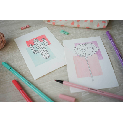 Artikelbild 5 für STABILO pen 68 Filzstifte farbsortiert, 8 St., Artikelnummer 446512