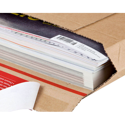 Artikelbild 6 für 20 ColomPac® Kartonversandtaschen braun für DIN A5, Artikelnummer 143784