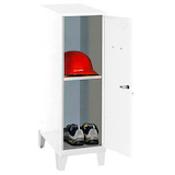 Artikelbild 1 für Simonrack Spind SIMONLOCKER DISM weiß 8425437120848, 1 Schließfach 30,0 x 50,0 x 101,5 cm, Artikelnummer 356529