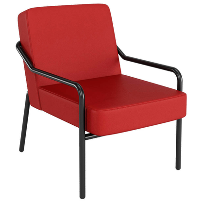 Artikelbild 21 für medso powered by PAPERFLOW Sessel MEDSO M rot schwarz Kunstleder, 1 St., Artikelnummer 522307