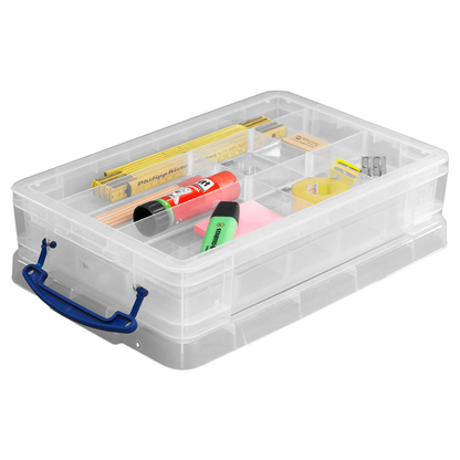 Artikelbild 2 für Really Useful Box Aufbewahrungsbox 4,0 l transparent 39,5 x 25,5 x 8,8 cm, Artikelnummer 327849