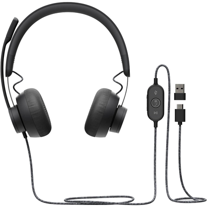Artikelbild für Logitech Zone Wired Microsoft Teams USB-Headset schwarz, Artikelnummer 214474