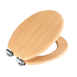 Artikelbild 1 für WENKO WC-Sitz mit Absenkautomatik Buche braun, Artikelnummer 813111