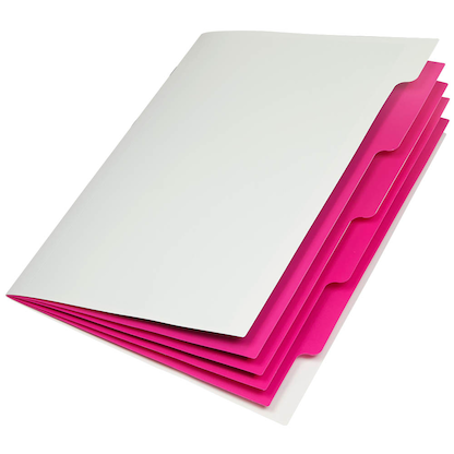 Artikelbild 4 für 5 PAGNA Ordnungsmappen Trend 5 Fächer farbsortiert, Artikelnummer 880672