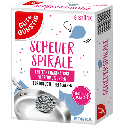 Artikelbild 12 für GUT&GÜNSTIG Topfreiniger, 6 St., Artikelnummer 513568