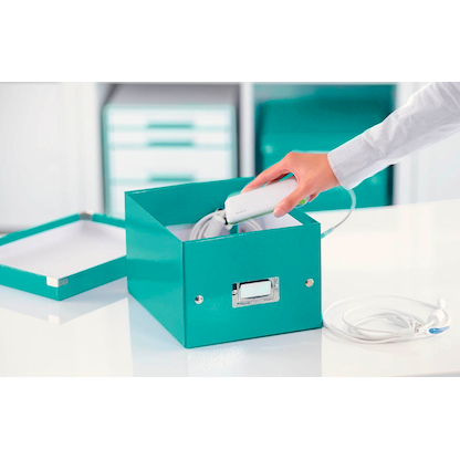 Artikelbild 3 für AKTION: LEITZ Click & Store Aufbewahrungsbox 7,4 l eisblau 21,6 x 28,2 x 16,0 cm mit Prämie nach Registrierung, Artikelnummer 211019