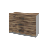 Artikelbild 1 für röhr quantum Schubladenschrank grau, eiche 3 Schubladen 80,0 x 42,1 x 60,1 cm, Artikelnummer 722573