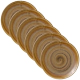 Artikelbild 1 für 6 HEART & SOUL Teller Perfect Match Cumin hellbraun 27,0 cm, Artikelnummer 107429