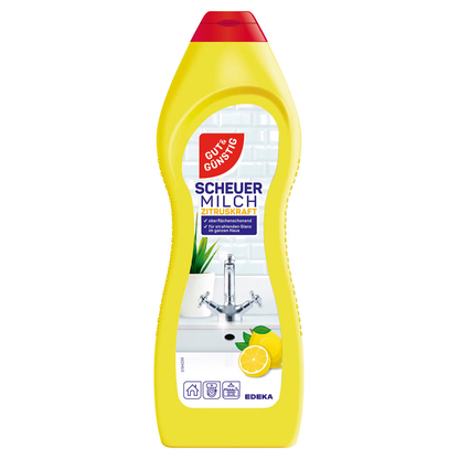 Artikelbild 22 für GUT&GÜNSTIG Scheuermilch 0,75 l, Artikelnummer 451276