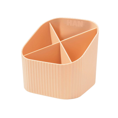 Artikelbild 2 für HAN Stiftehalter X-LOOP pastellorange Kunststoff 4 Fächer 11,1 x 11,1 x 10,5 cm, Artikelnummer 372456