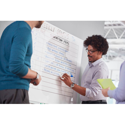 Artikelbild 4 für Post-it® selbstklebende Whiteboardfolie Flex Write Surface blanko 121,9 x 91,4 cm, 1 Rolle, Artikelnummer 264967