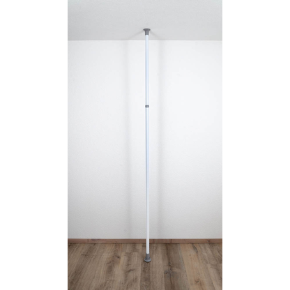Artikelbild 3 für WENKO Herkules Teleskopstange für Garderobensystem weiß, grau 7,5 x 7,5 x 165,0 - 300,0 cm, Artikelnummer 665087