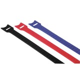 Artikelbild 1 für 12 hama Klettkabelbinder farbsortiert, Artikelnummer 282059