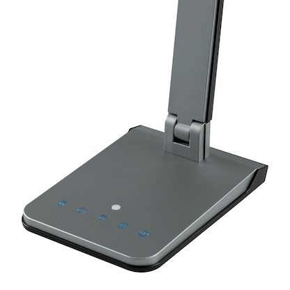 Artikelbild 4 für Hansa Lumina Schreibtischlampe metallgrau 9 W, Artikelnummer 496079