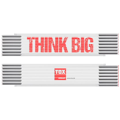 Artikelbild 4 für TOX Zollstock THINK BIG Holz 300,0 cm, Artikelnummer 561254