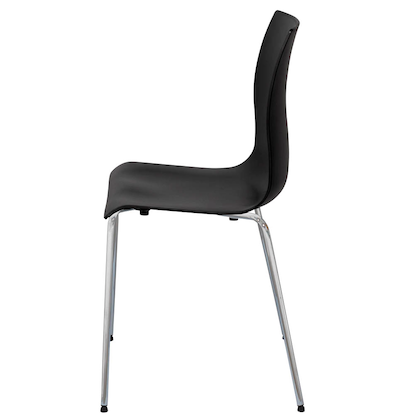 Artikelbild 4 für 2 meet powered by PAPERFLOW Besucherstühle ARKO CHARKOX2.25.01 schwarz Kunststoff, Artikelnummer 590616