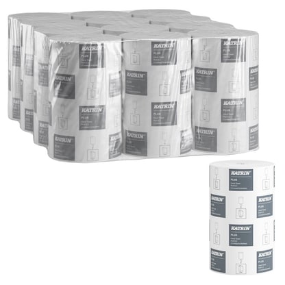 Artikelbild 19 für 12 KATRIN Handtuchrollen 2-lagig weiß, Artikelnummer 653198