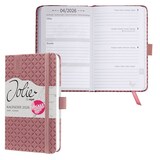 Artikelbild 1 für SIGEL Buchkalender Jolie 2026 altrosa, Artikelnummer 568711