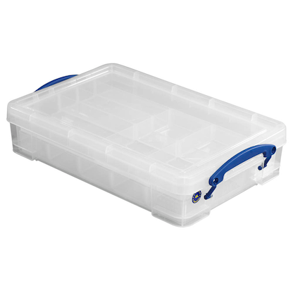 Artikelbild 9 für Really Useful Box Aufbewahrungsbox 4,0 l transparent 39,5 x 25,5 x 8,8 cm, Artikelnummer 327849