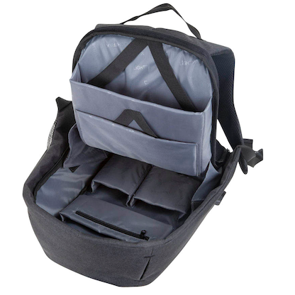 Artikelbild 2 für LIGHTPAK Rucksack SAFEPAK Kunstfaser anthrazit, Artikelnummer 934291