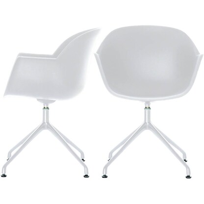Artikelbild 4 für 2 meet powered by PAPERFLOW Schalenstühle MOON CHMOONX2.13.13 weiß Kunststoff, Artikelnummer 139994