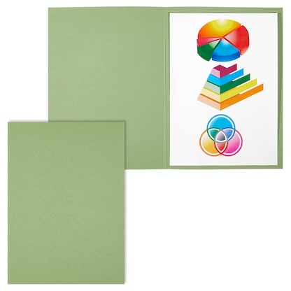 Artikelbild für ELBA Aktendeckel Smart Line DIN A4 grün, 100 St., Artikelnummer 671671