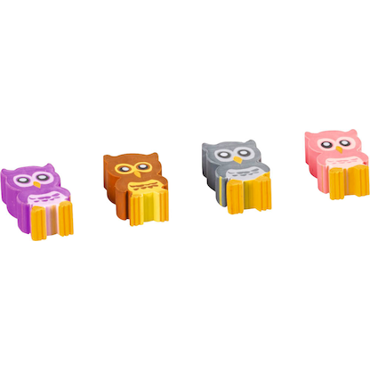 Artikelbild 2 für BRUNNEN Radiergummi Eule farbsortiert, 1 St., Artikelnummer 925762