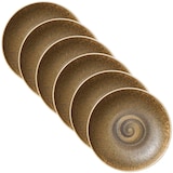 Artikelbild 1 für 6 HEART & SOUL Teller Perfect Match Cumin hellbraun 23,0 cm, Artikelnummer 107499